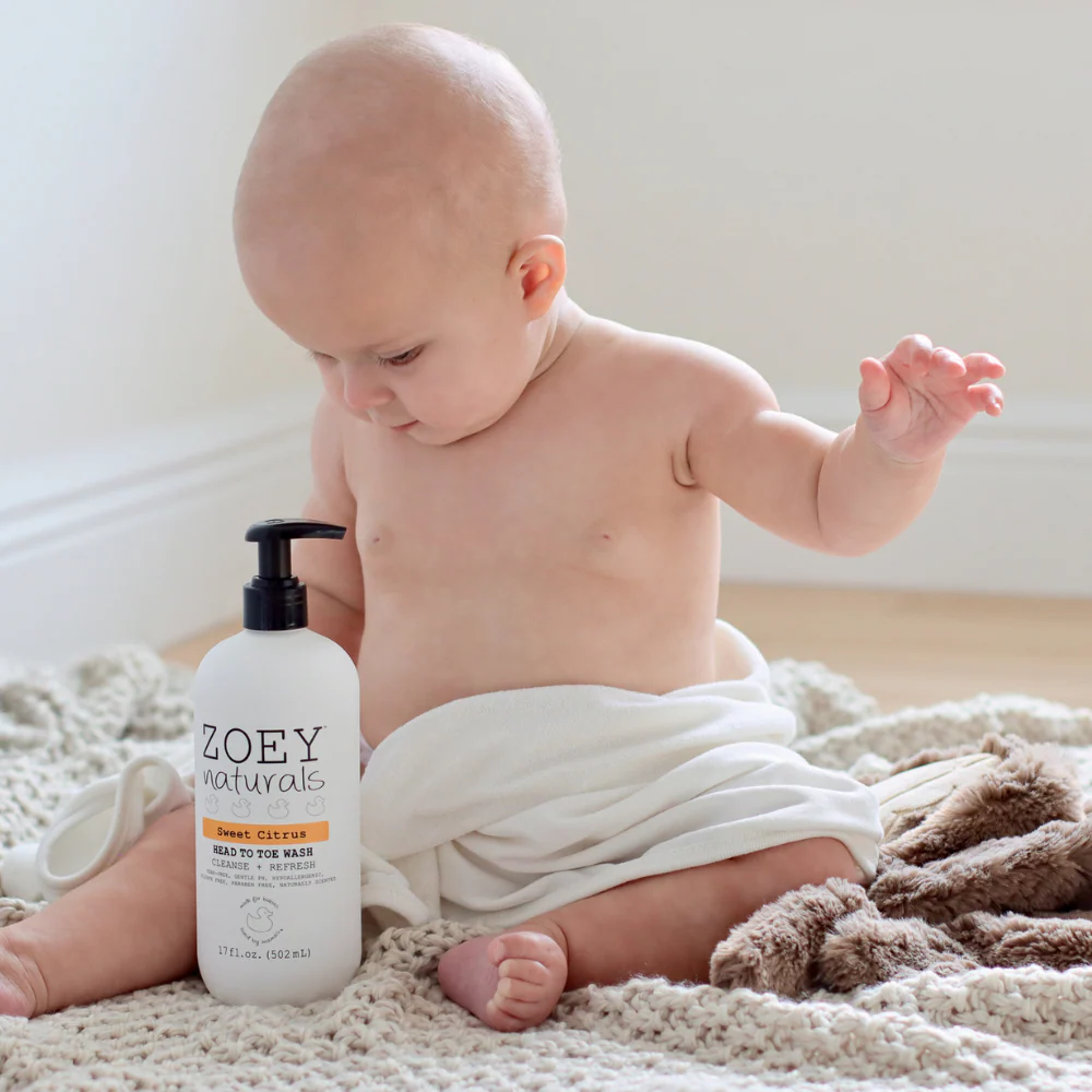 Sweet Citrus Head to Toe Wash by Zoey Naturals - Image 3