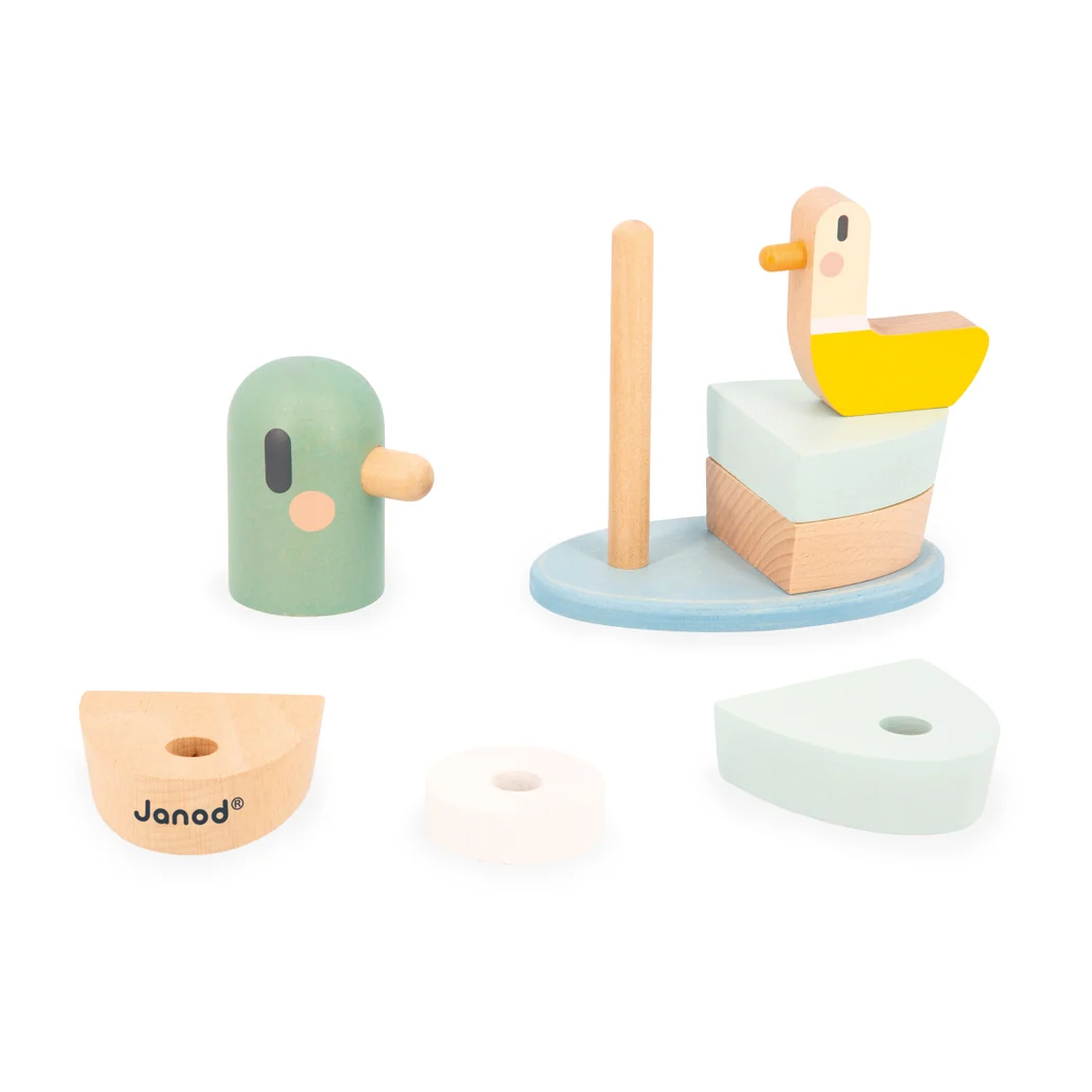 Sweet Cocoon Stackable Ducks by Janod - Image 3