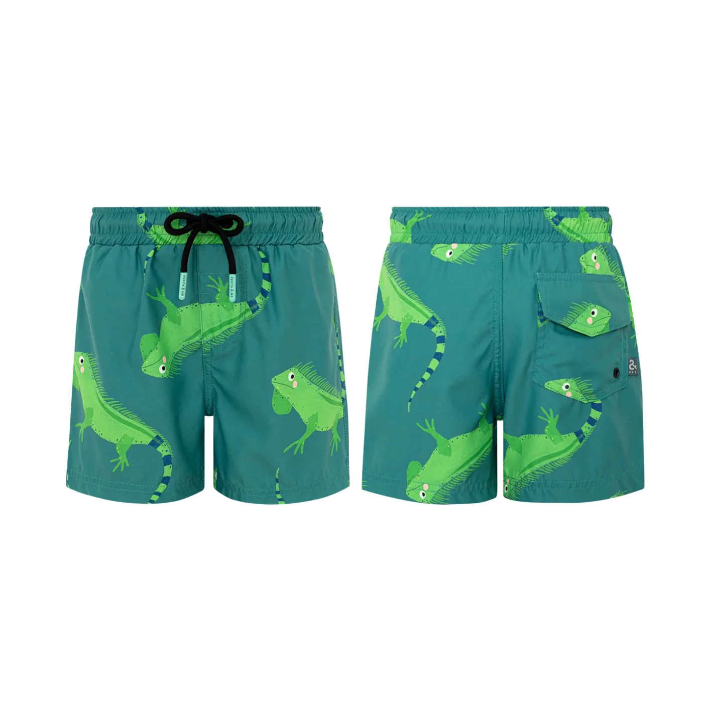 Swim Shorts - Iguana Juana by Pepita & Me