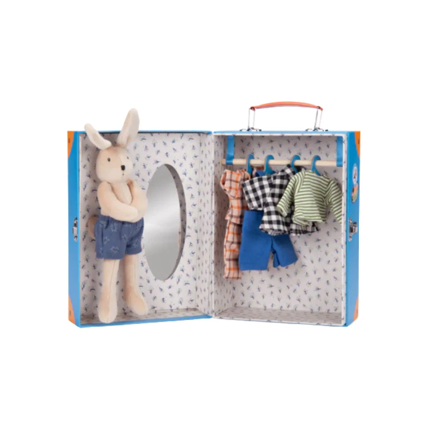 Sylvain Little Wardrobe Suitcase by Moulin Roty