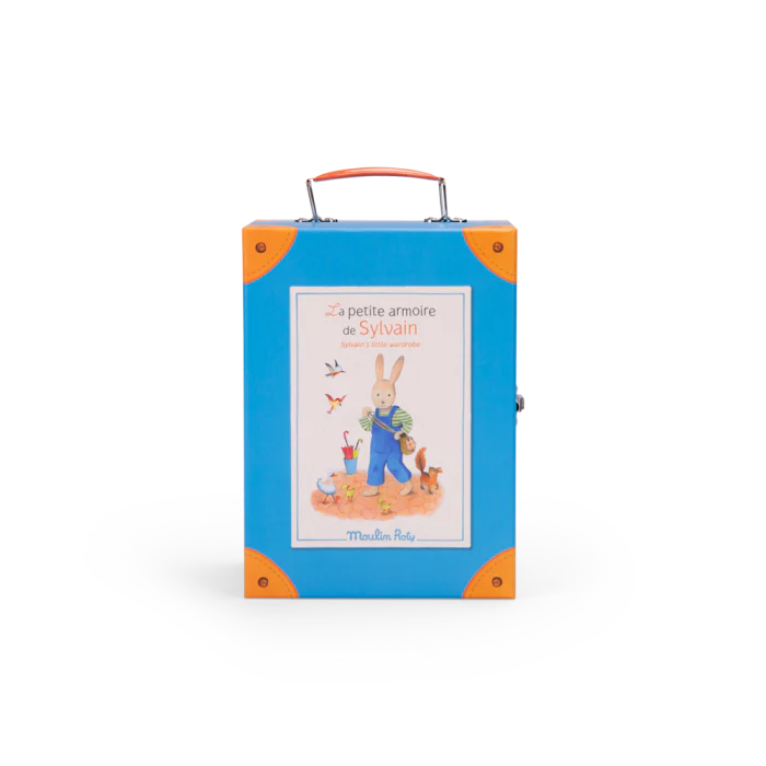 Sylvain Little Wardrobe Suitcase by Moulin Roty - Image 3