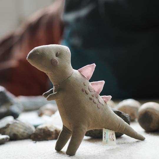 T-Rex Linen Dinosaur by Threadbear Design - Image 4