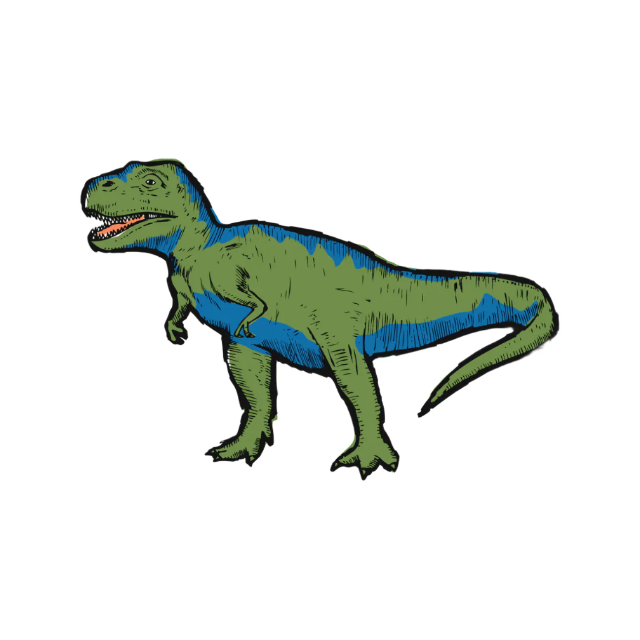 T-Rex Tattoos - Set of 2 by Tattly