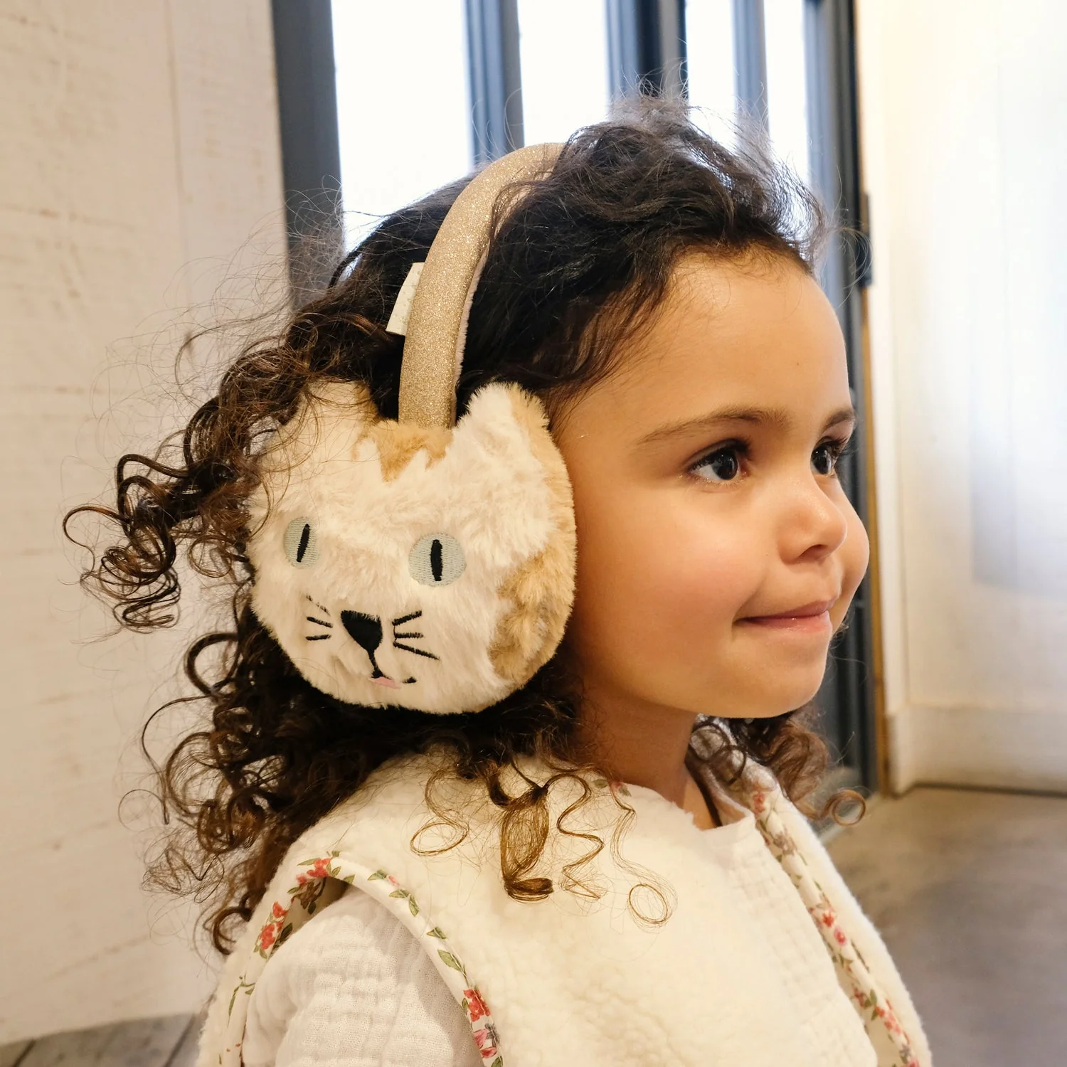 Tabby Cat Earmuffs by Rockahula Kids - Image 2