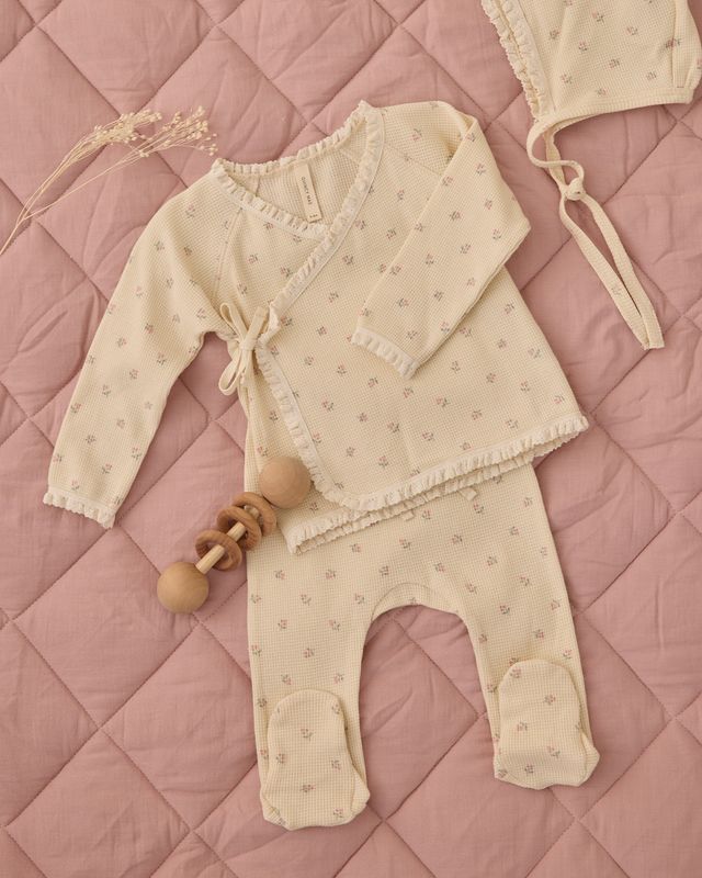 Take Home Set - Mauve Ditsy by Quincy Mae - Image 2