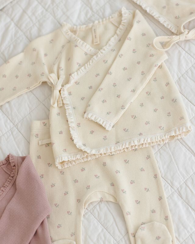 Take Home Set - Mauve Ditsy by Quincy Mae - Image 6