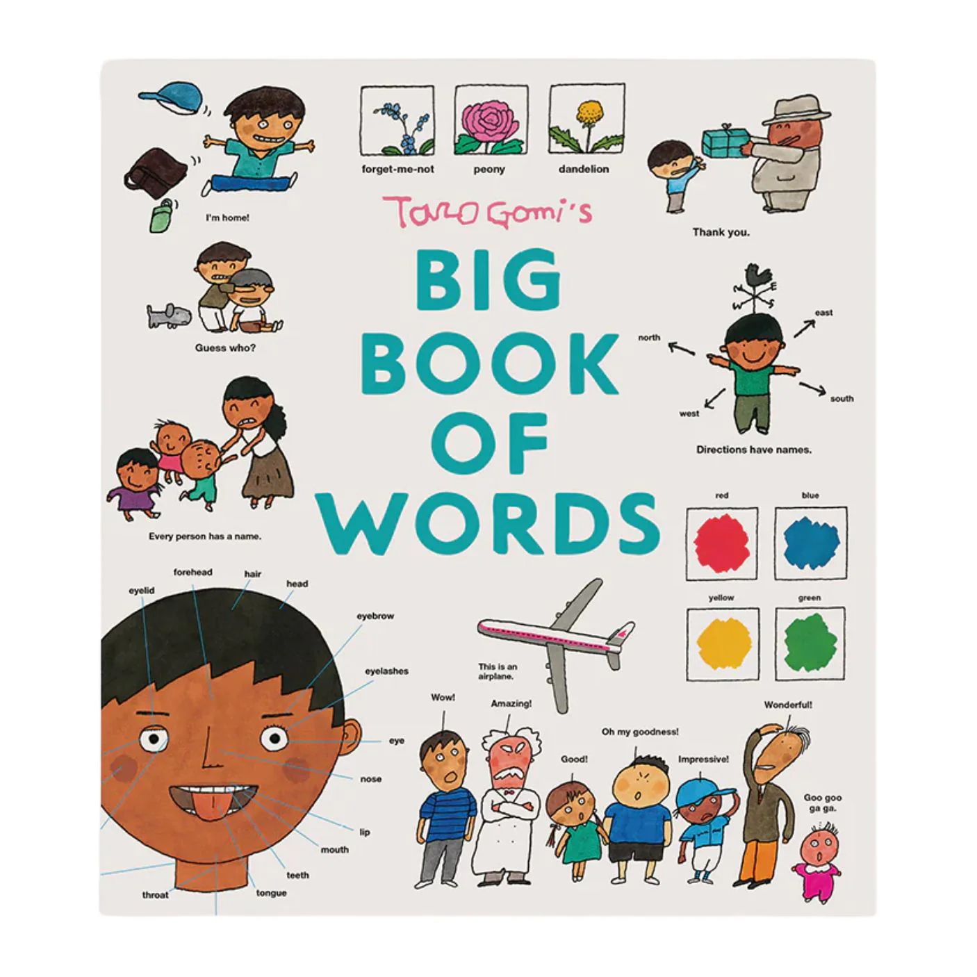 Taro Gomi's Big Book of Words - Hardcover
