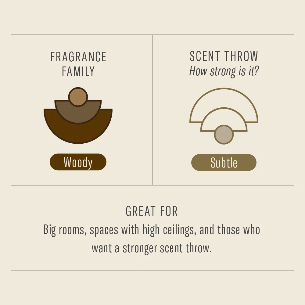 Teakwood + Tobacco Soy Candle - Large by PF Candle Co - Image 3