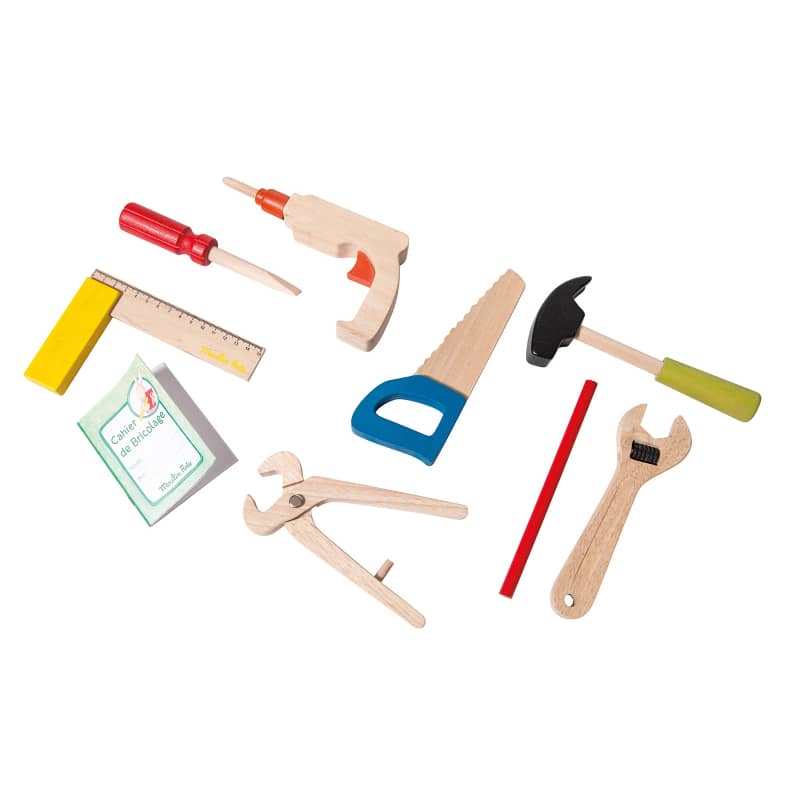 The Big Family Handman Tool Set Suitcase by Moulin Roty - Image 2