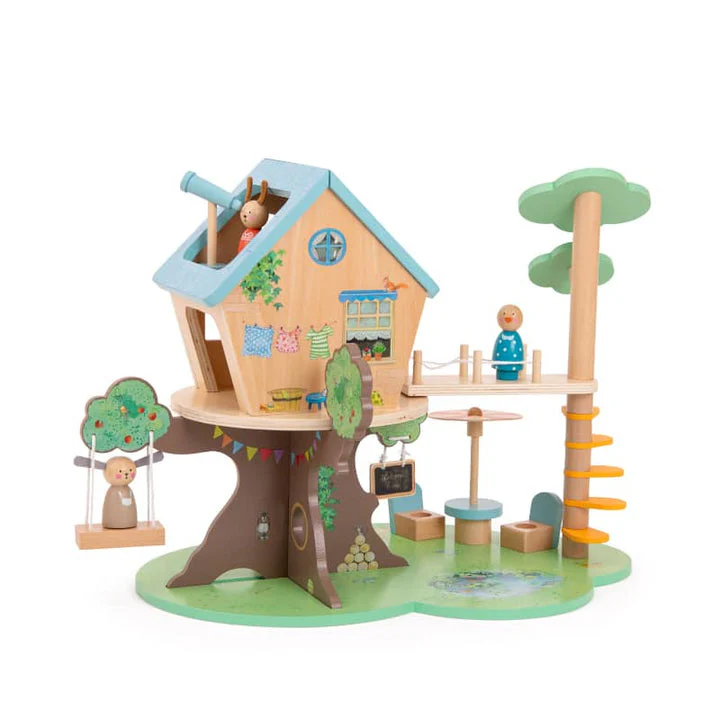 The Big Family Wooden Tree House by Moulin Roty - Image 2