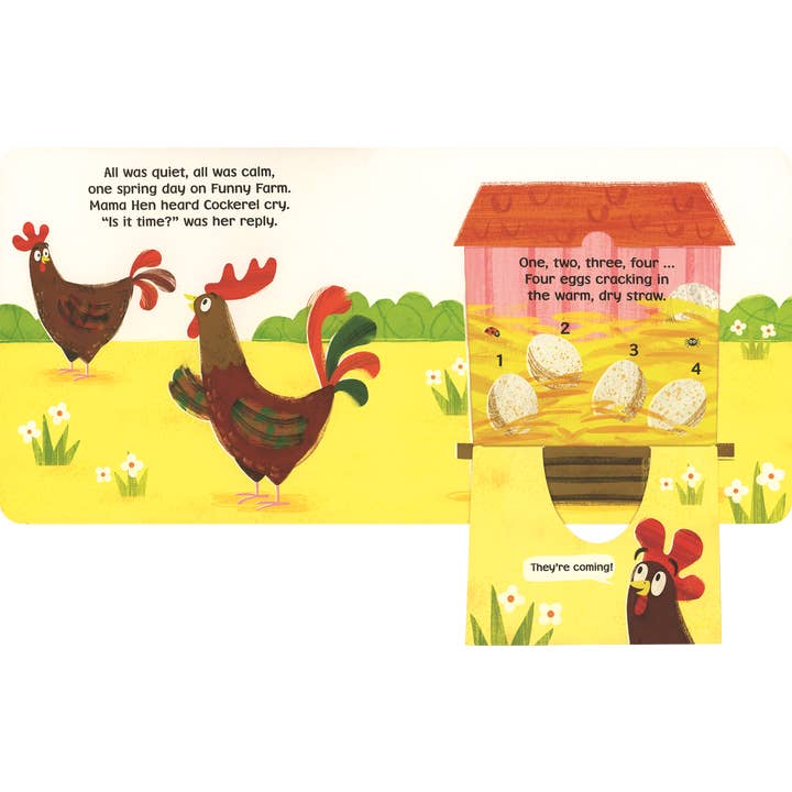 The Funny Farm: Cluck Cluck Duck - Board Book - Image 3
