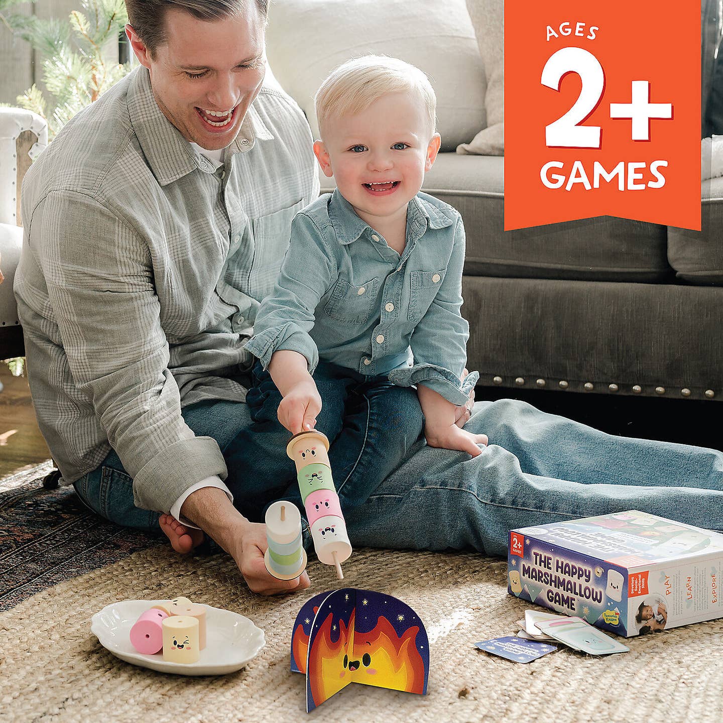 The Happy Marshmallow Game by Peaceable Kingdom - Image 2