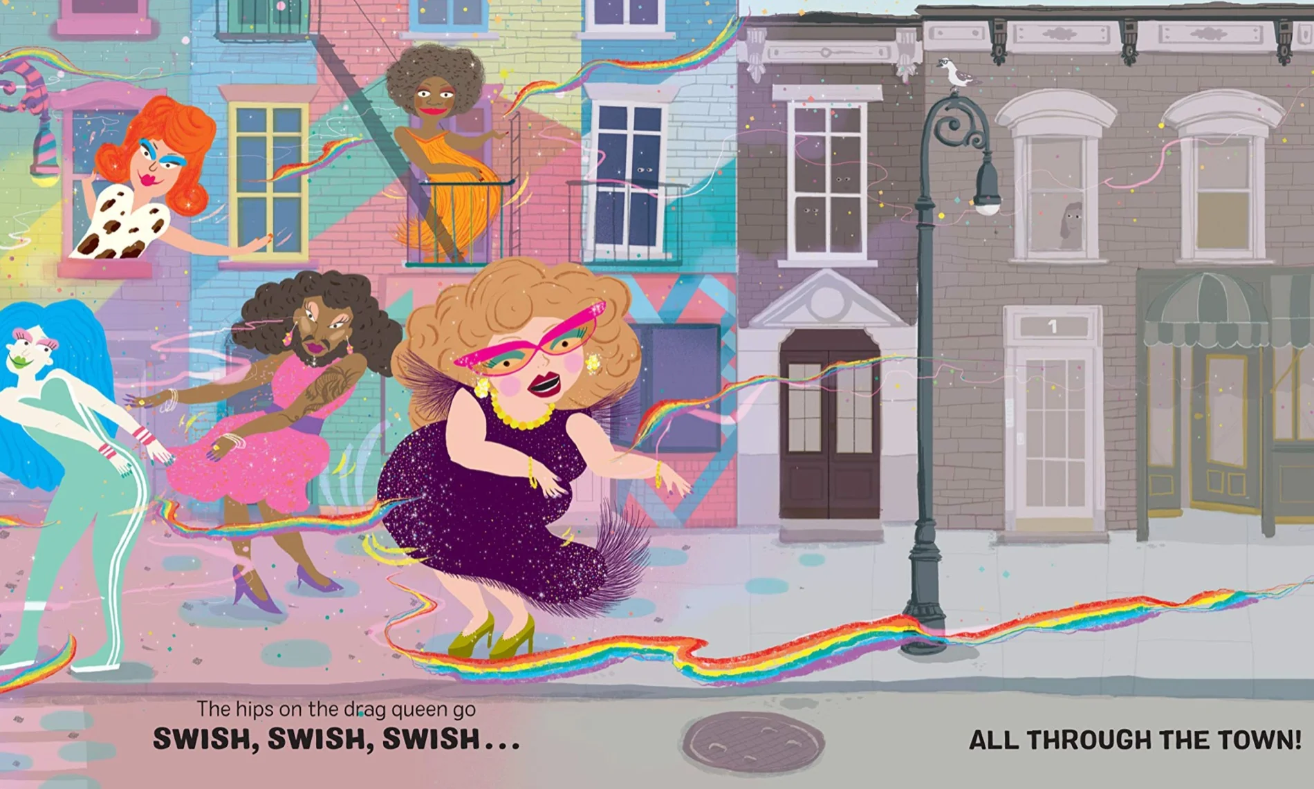 The Hips on the Drag Queen Go Swish, Swish, Swish - Hardcover - Image 3