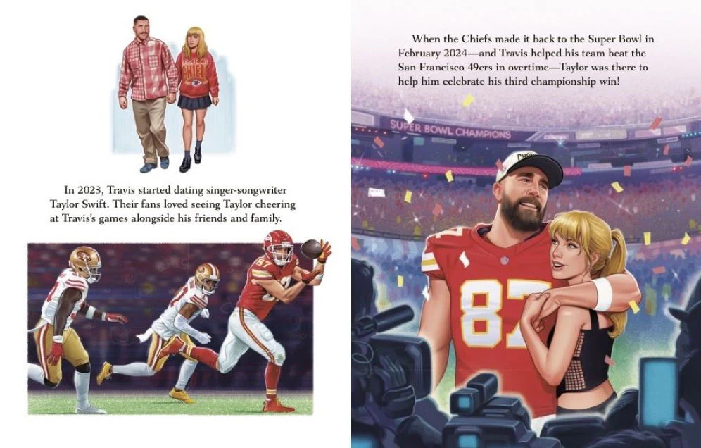 The Kelce Brothers: A Little Golden Book Biography - Hardcover - Image 4