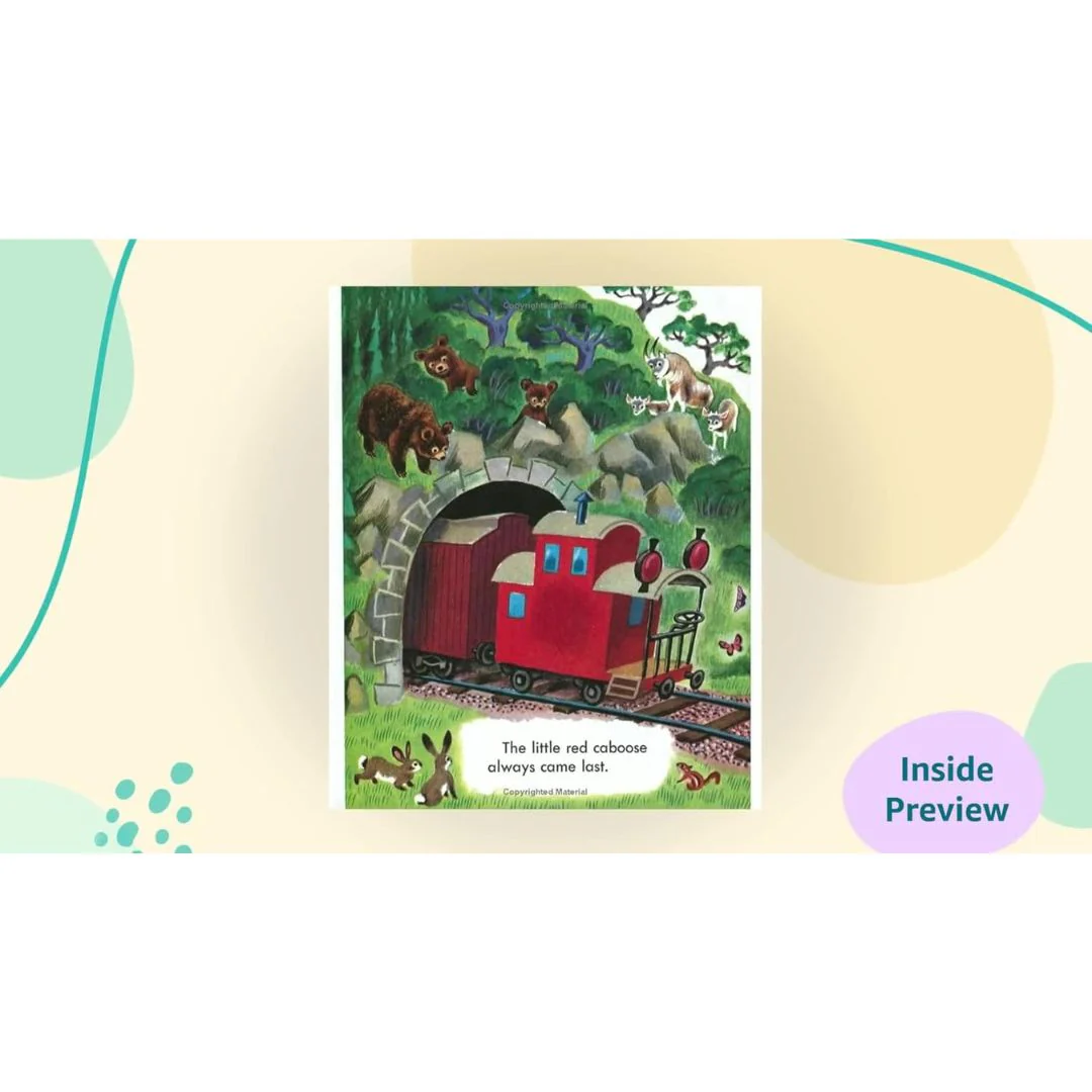 The Little Red Caboose - Little Golden Book - Image 2