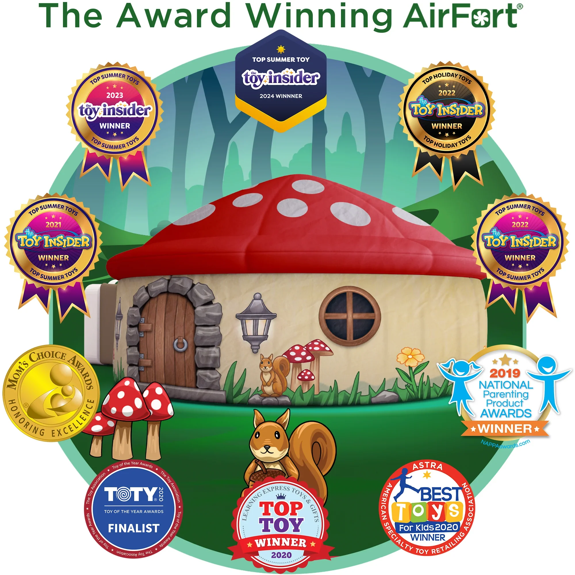 The Original AirFort - Mushroom House - Image 9