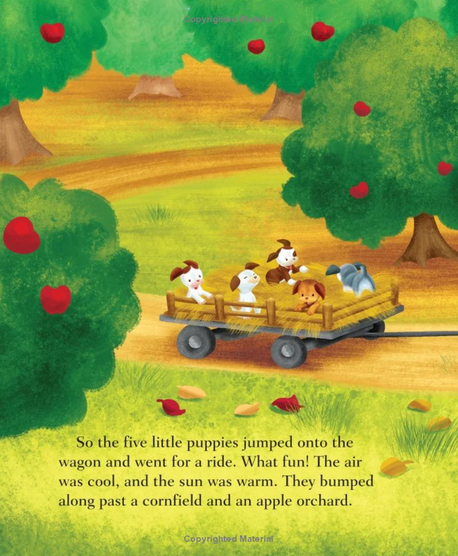The Poky Little Puppy and the Pumpkin Patch - Little Golden Book - Image 2