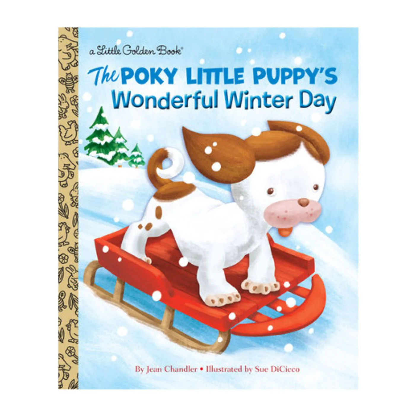 The Poky Little Puppy's Wonderful Winter Day - Little Golden Book