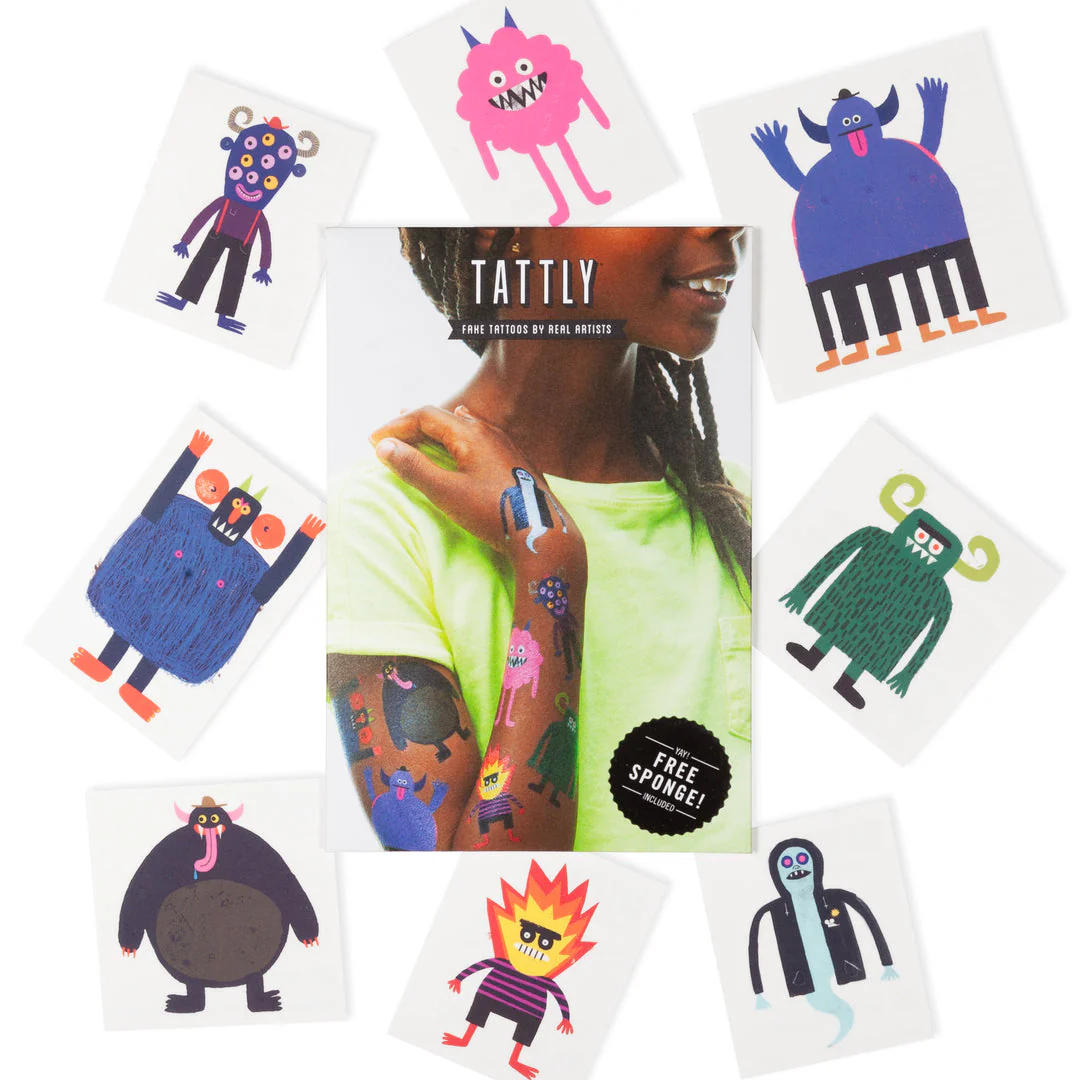 The Spooky Squad Tattoo Set by Tattly - Image 2