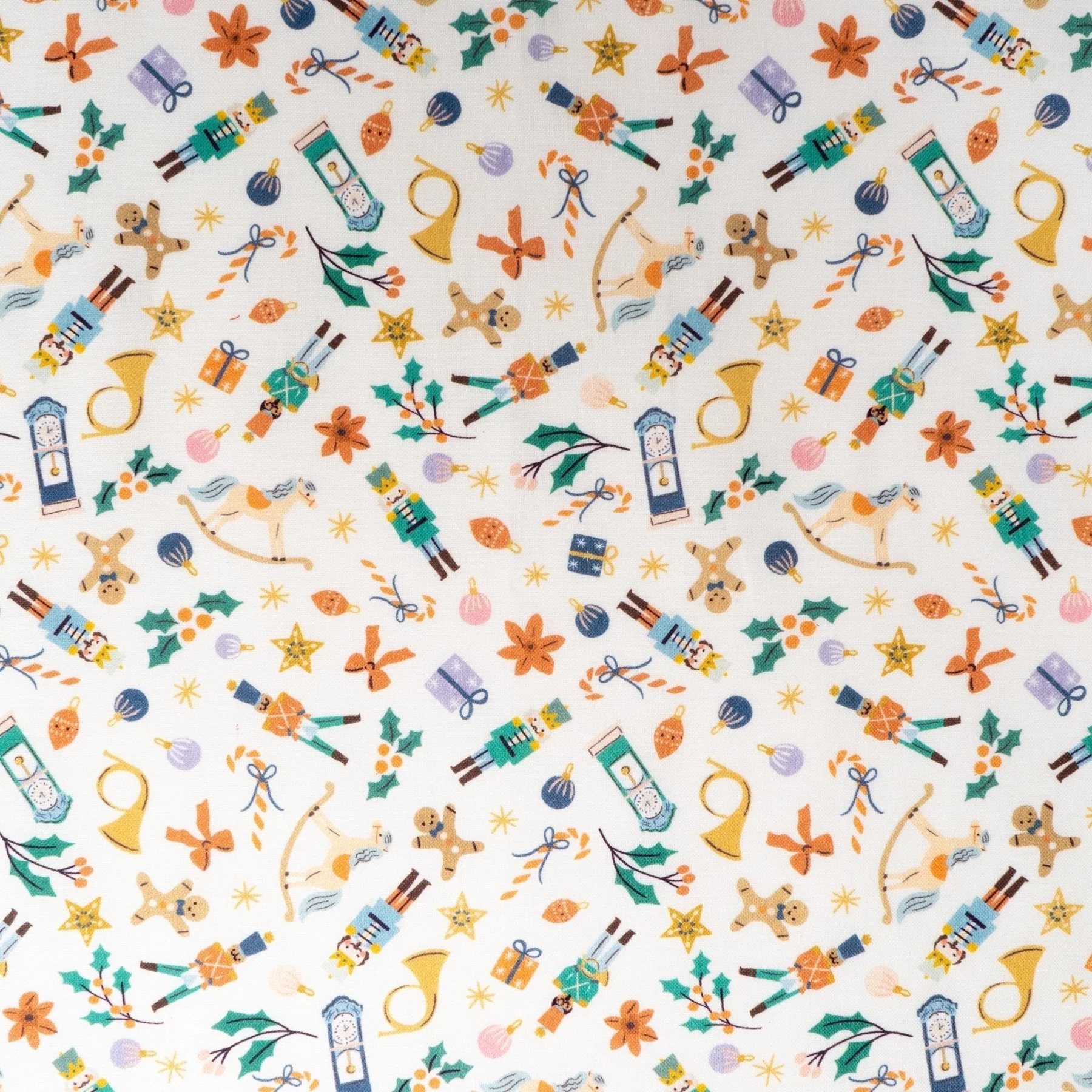 The Sugarplum Bandana - Green Thread Trim Small by Lucy & Co - Image 2