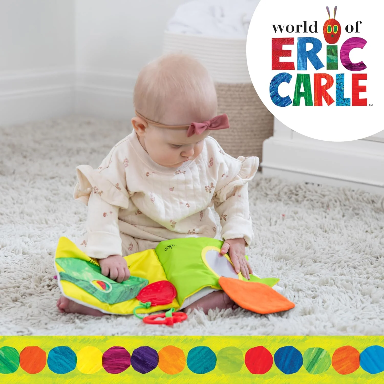 The Very Hungry Caterpillar With Strawberry Teether by Kids Preferred - Image 3