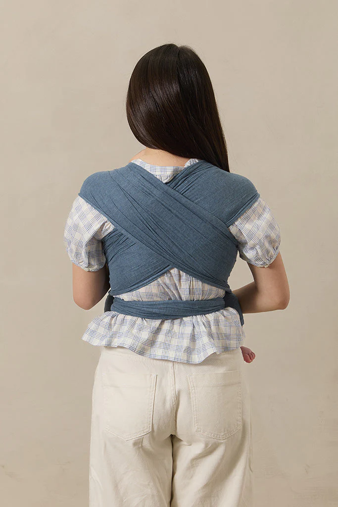 The Wrap - Chambray by Solly Baby - Image 5