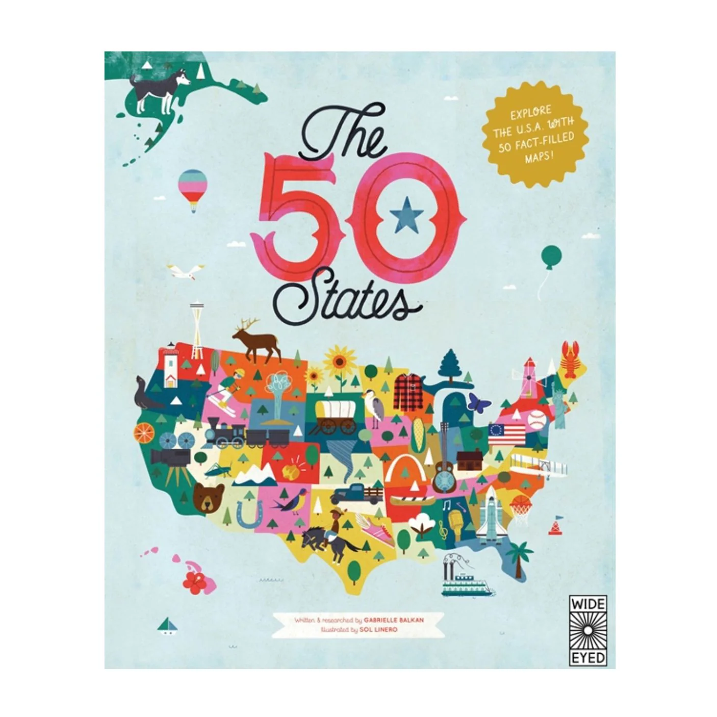 The 50 States - Hardcover