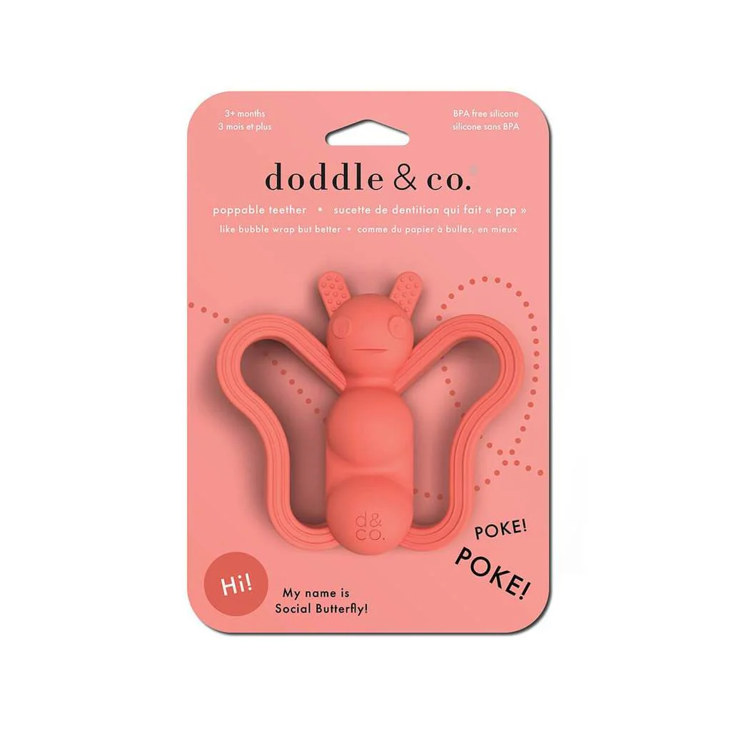 The Chew - Social Butterfly Teether by Doddle & Co - Image 2