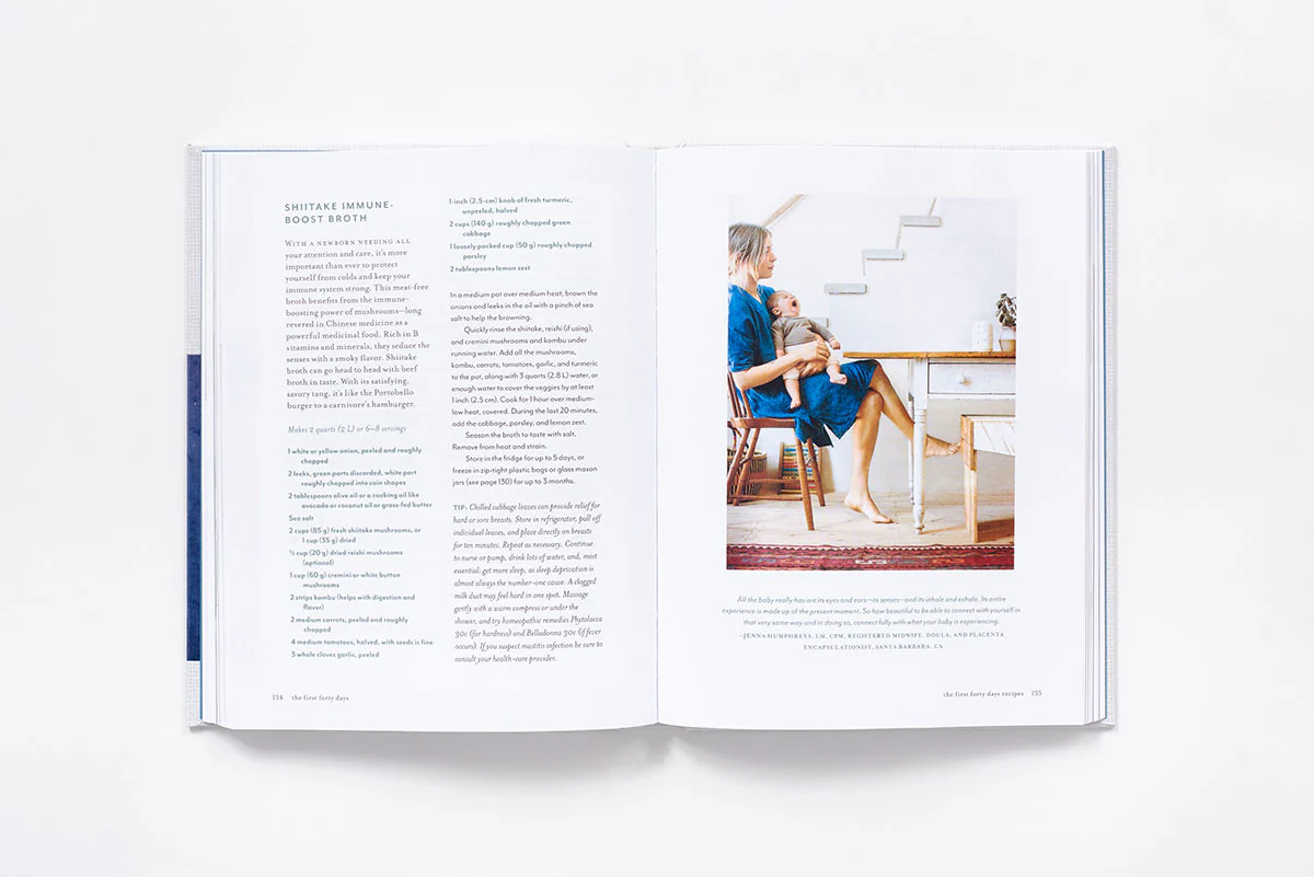 The First Forty Days: The Essential Art of Nourishing the New Mother - Hardcover - Image 5