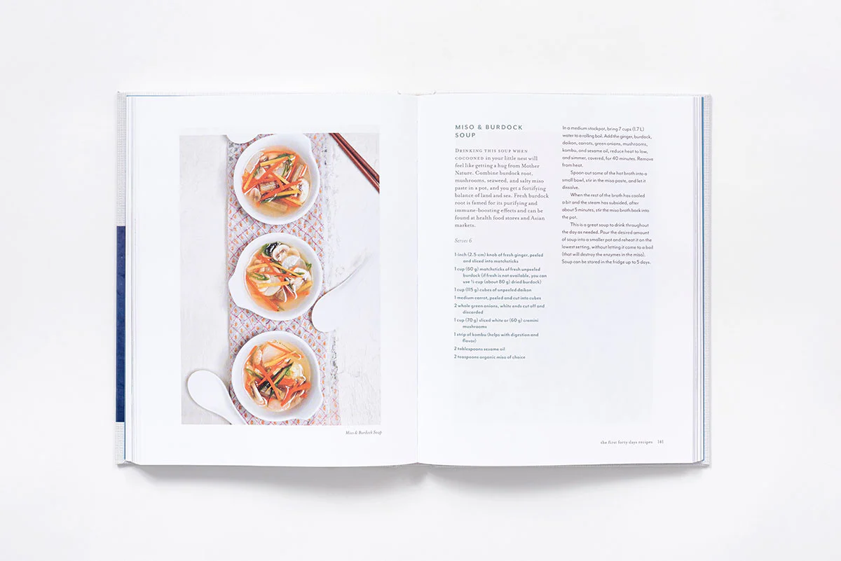 The First Forty Days: The Essential Art of Nourishing the New Mother - Hardcover - Image 6