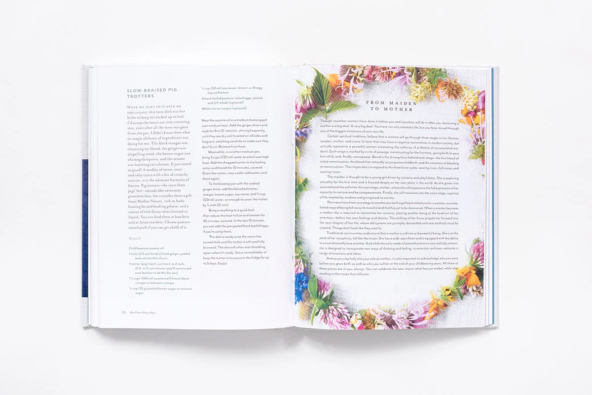 The First Forty Days: The Essential Art of Nourishing the New Mother - Hardcover - Image 7