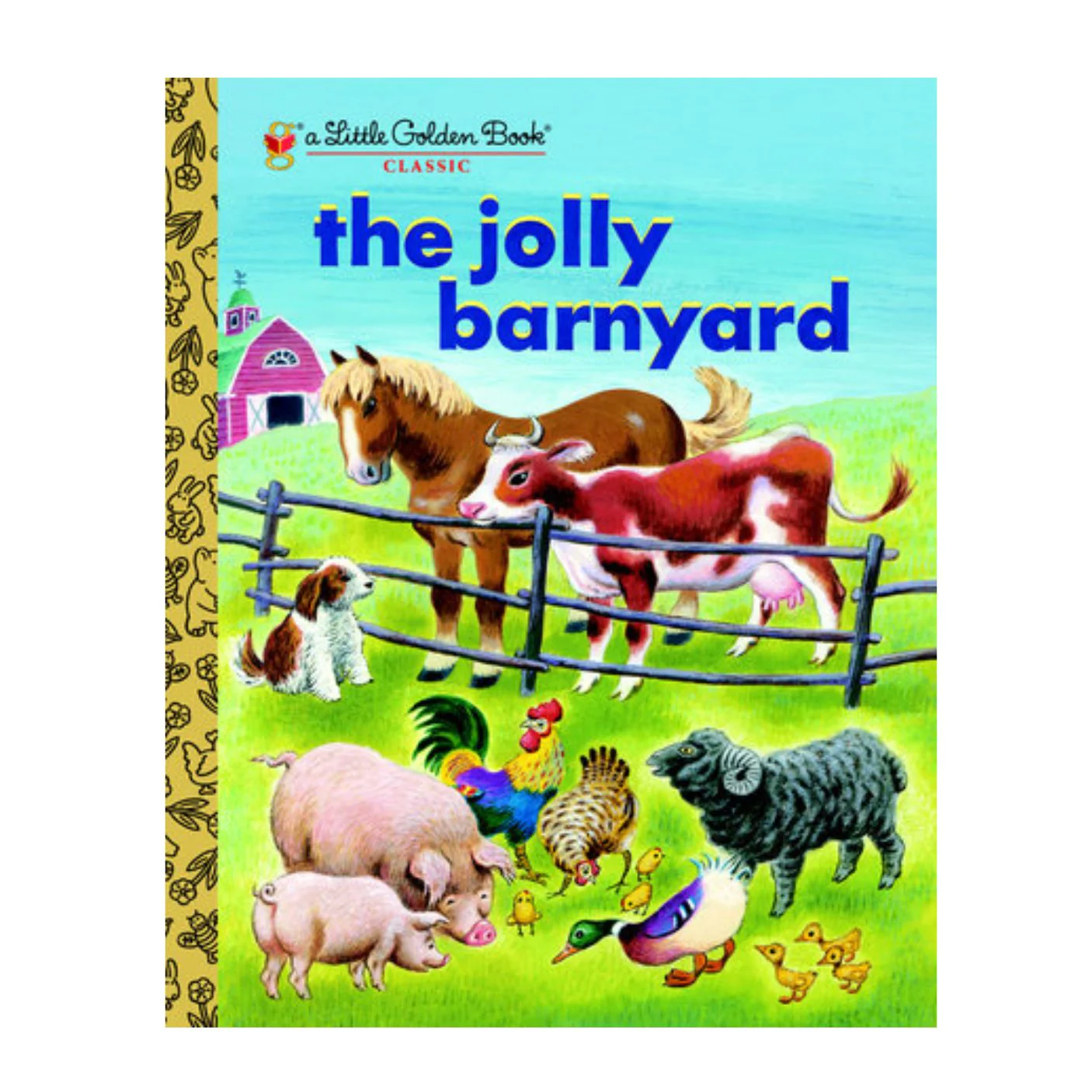 The Jolly Barnyard - Little Golden Book