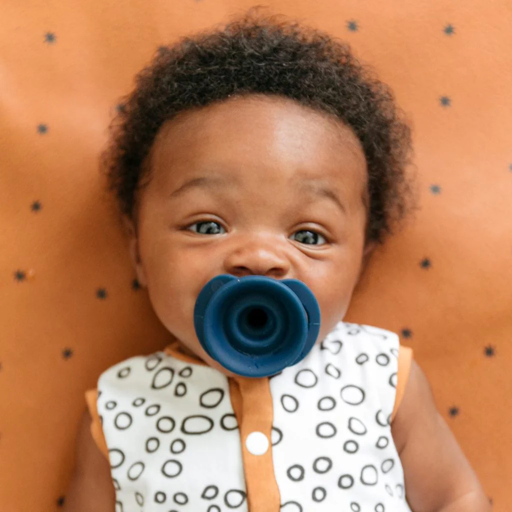 The Pop Pacifier - Navy About You by Doddle & Co - Image 3