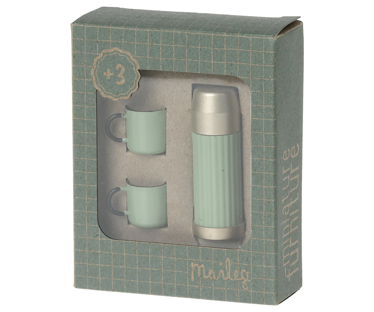 Thermos and Cups - Mint by Maileg - Image 4