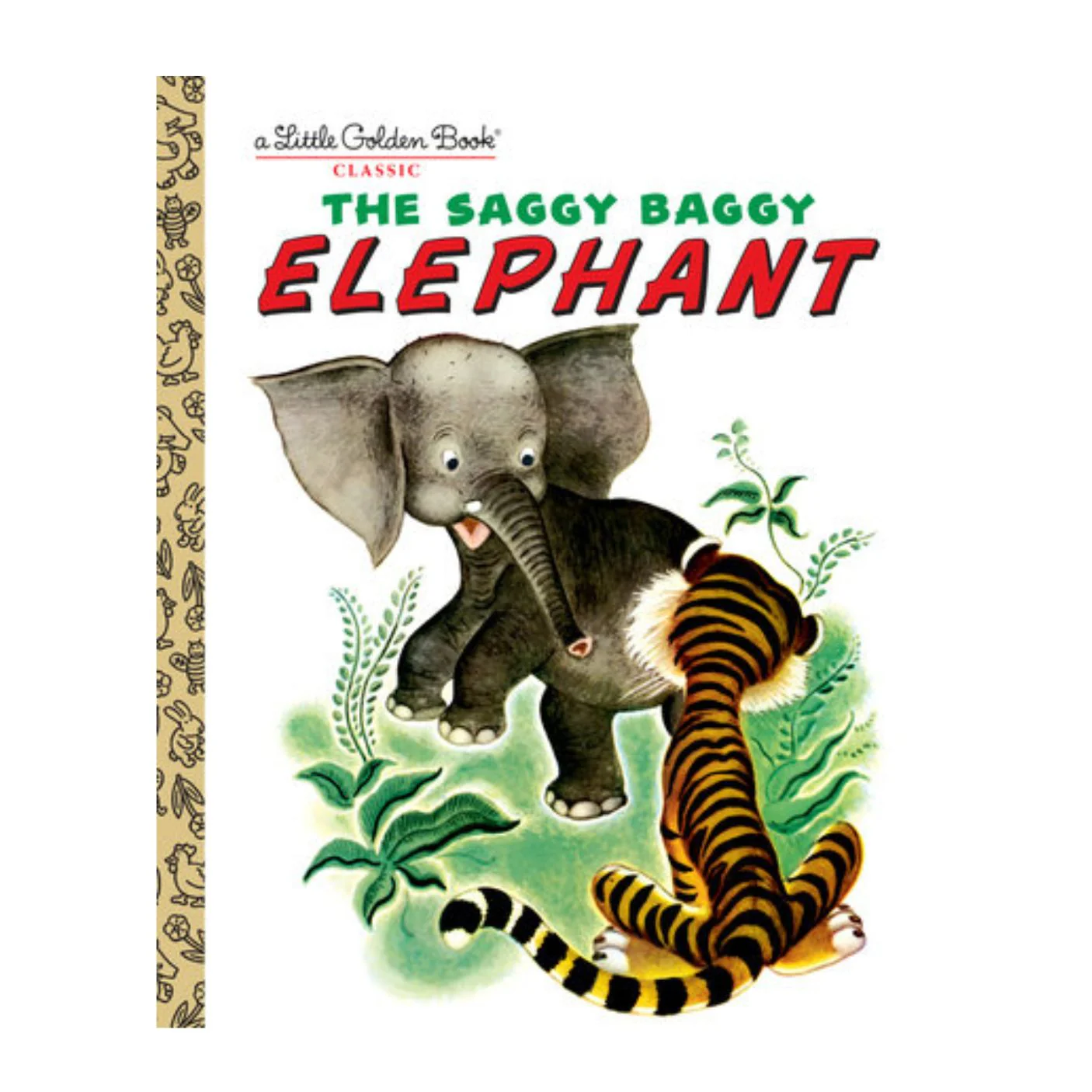 The Saggy Baggy Elephant - Little Golden Book