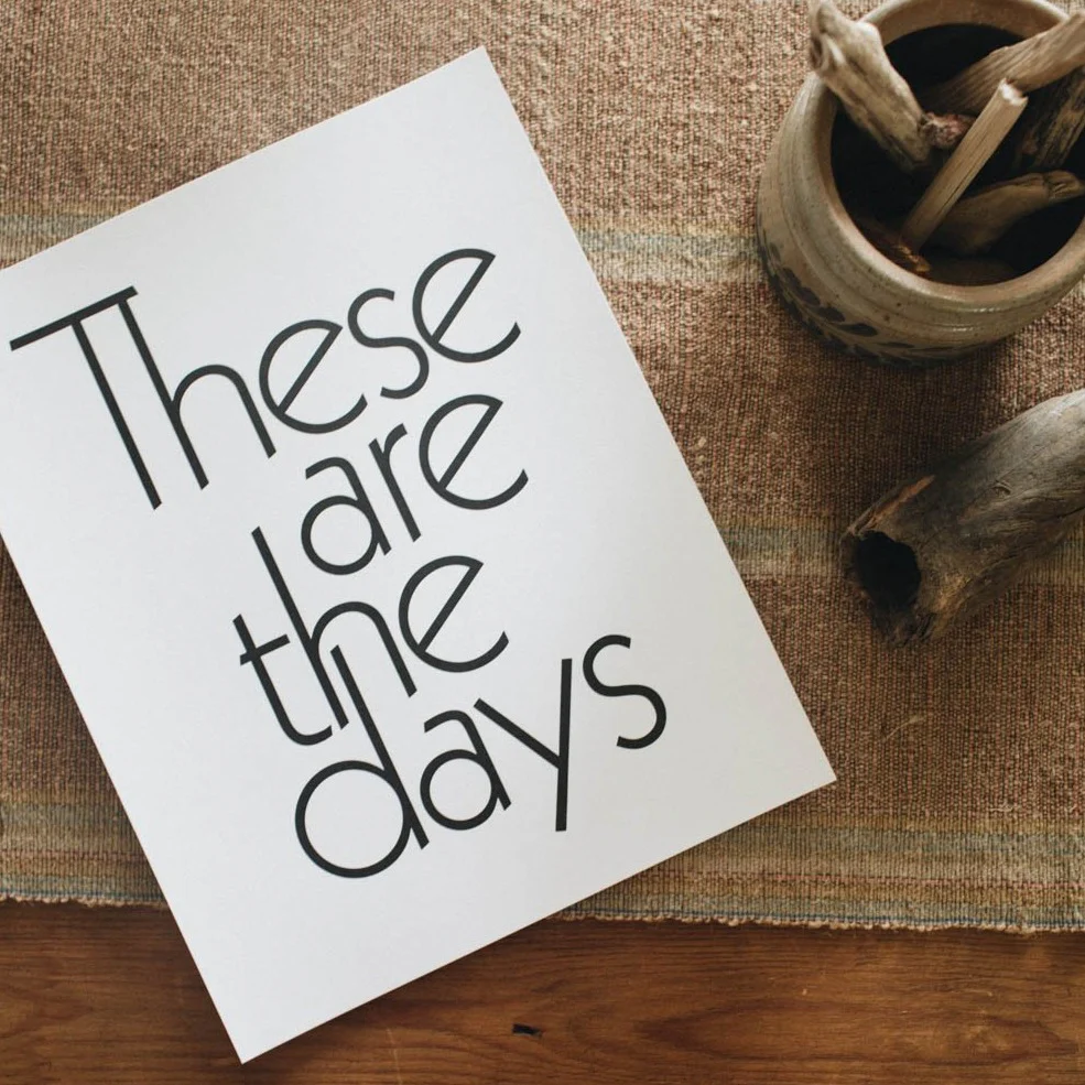 These Are The Days Print by The Bee & The Fox - Image 2