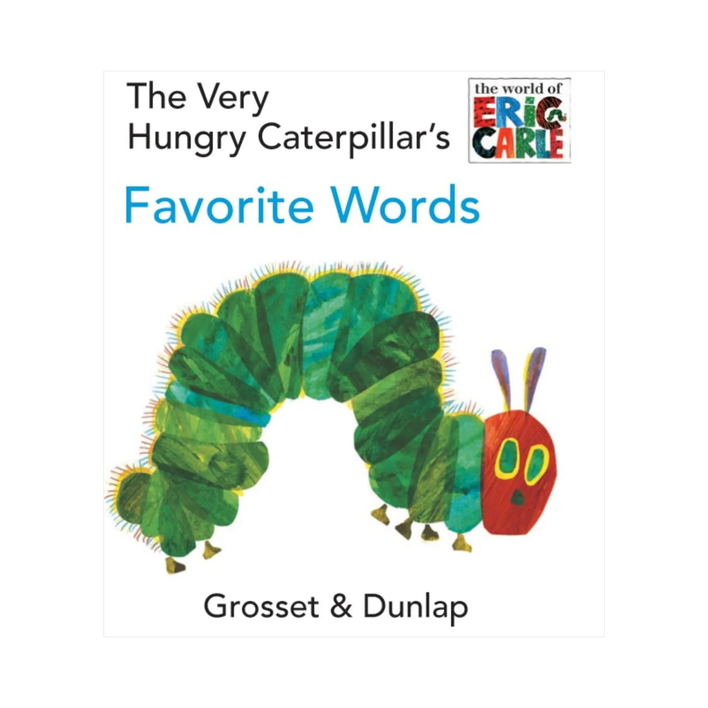 The Very Hungry Caterpillar's Favorite Words - Little Cube Board Book