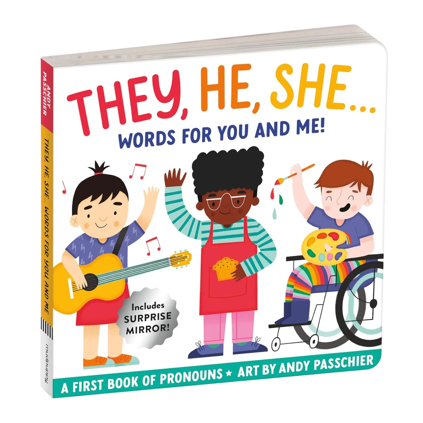 They, He, She: Words for You and Me - Board Book