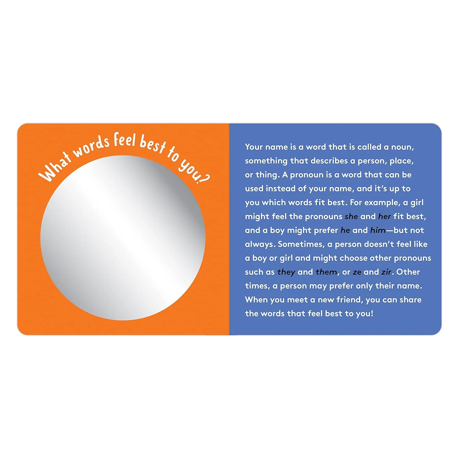 They, He, She: Words for You and Me - Board Book - Image 8