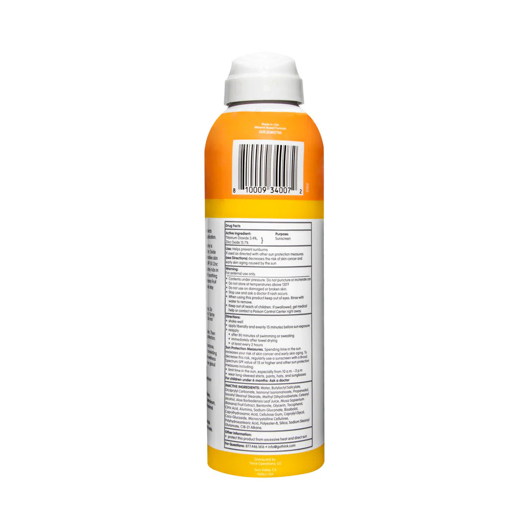 Think Kids All Sheer Mineral Sunscreen Spray SPF 50 - Image 3