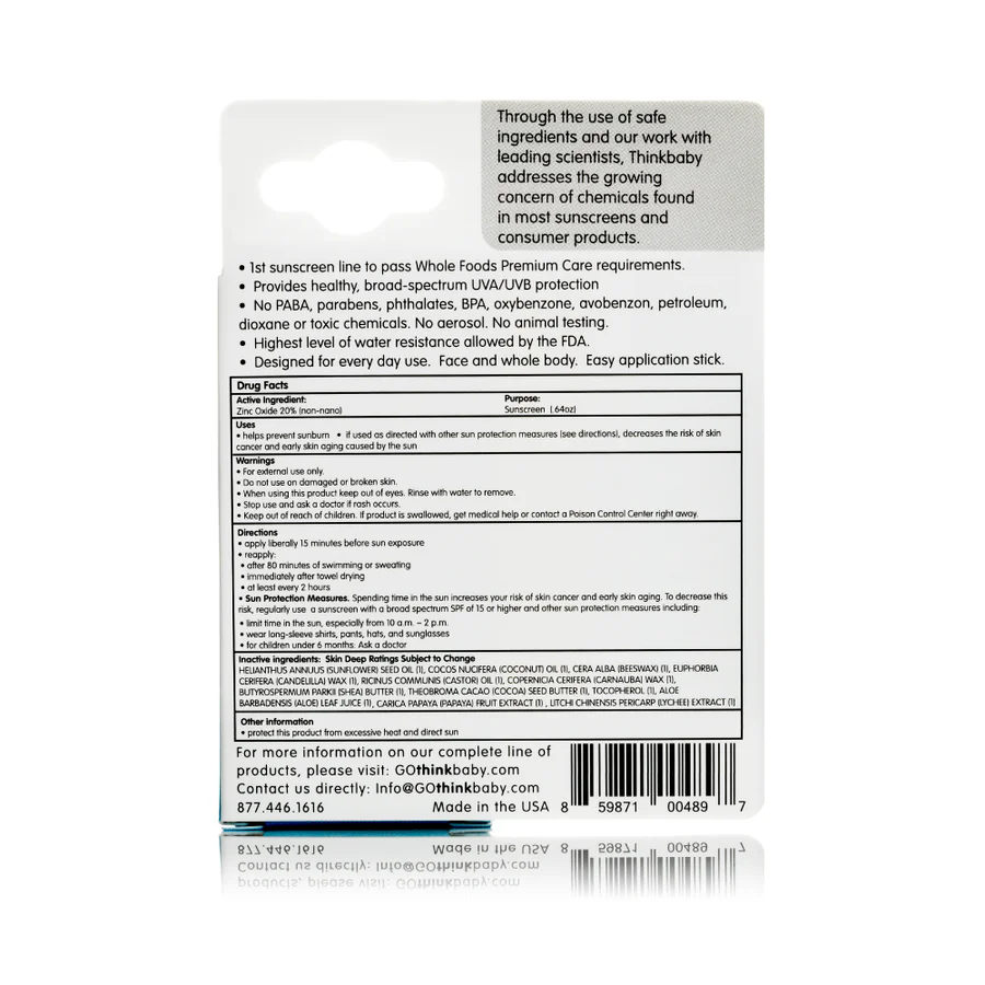 Think Kids Sunscreen Stick SPF 30 - Image 3