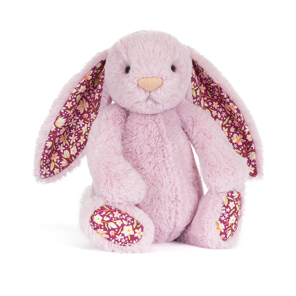 Thistlepop Blossom Luxe Bunny Original by Jellycat