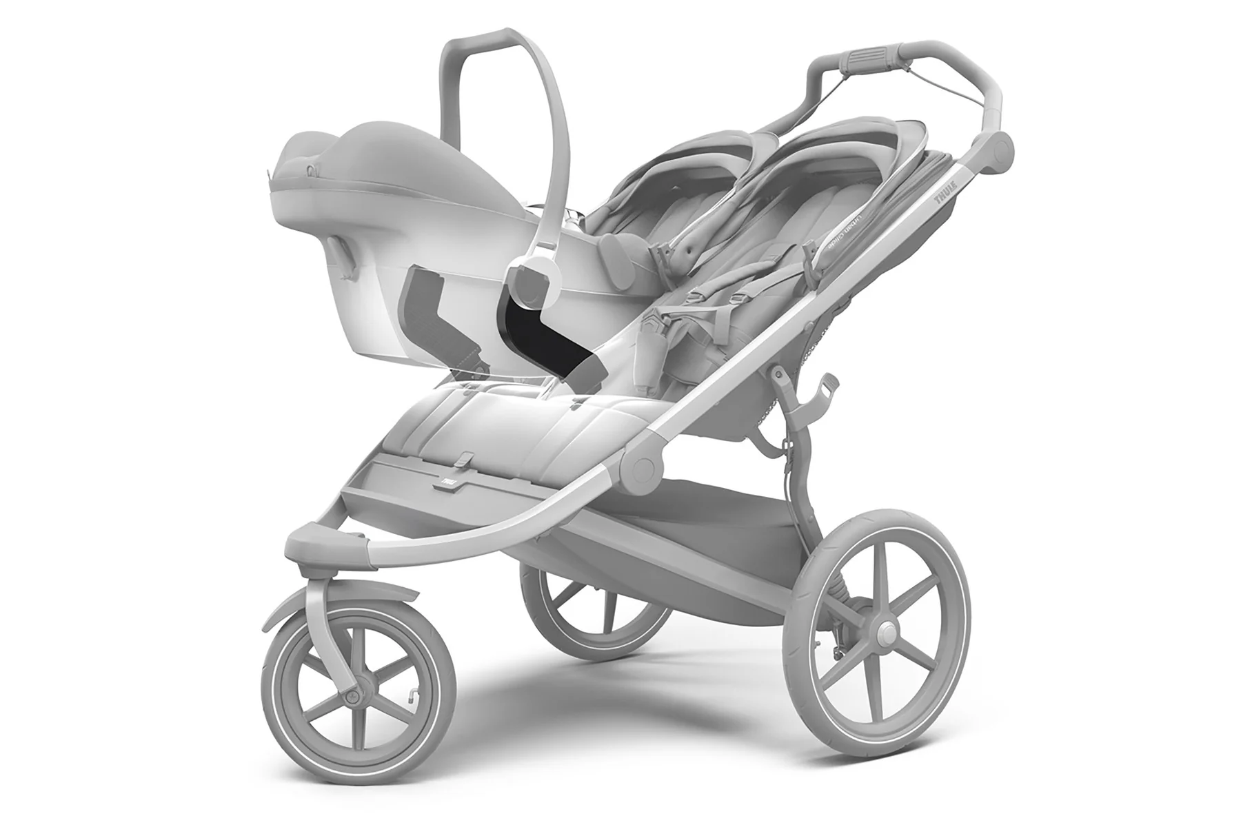 Thule Urban Glide Infant Car Seat Adapter for Nuna / Maxi Cosi - Image 3