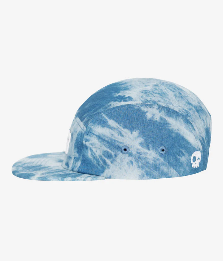 Tie Dye Jeans Five Panel Hat by Headster Kids - Image 3