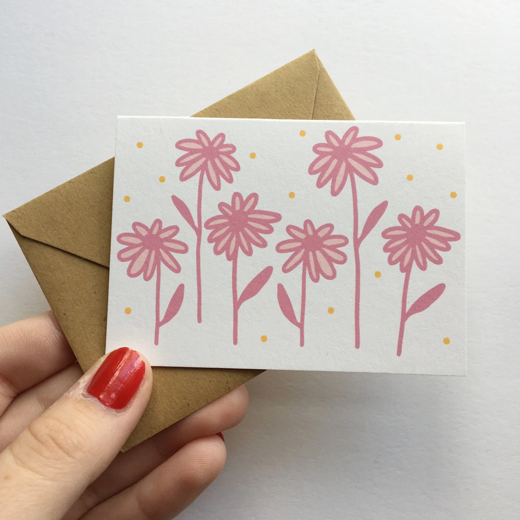 Tiny Enclosure Card - Blooms by Allie Biddle