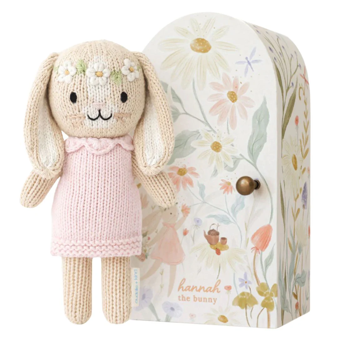 Tiny Hannah the Bunny by Cuddle + Kind