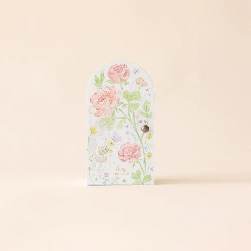 Tiny Lucy the Lamb (Pastel) by Cuddle + Kind - Image 2