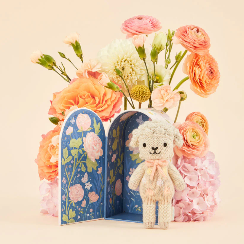 Tiny Lucy the Lamb (Pastel) by Cuddle + Kind - Image 6