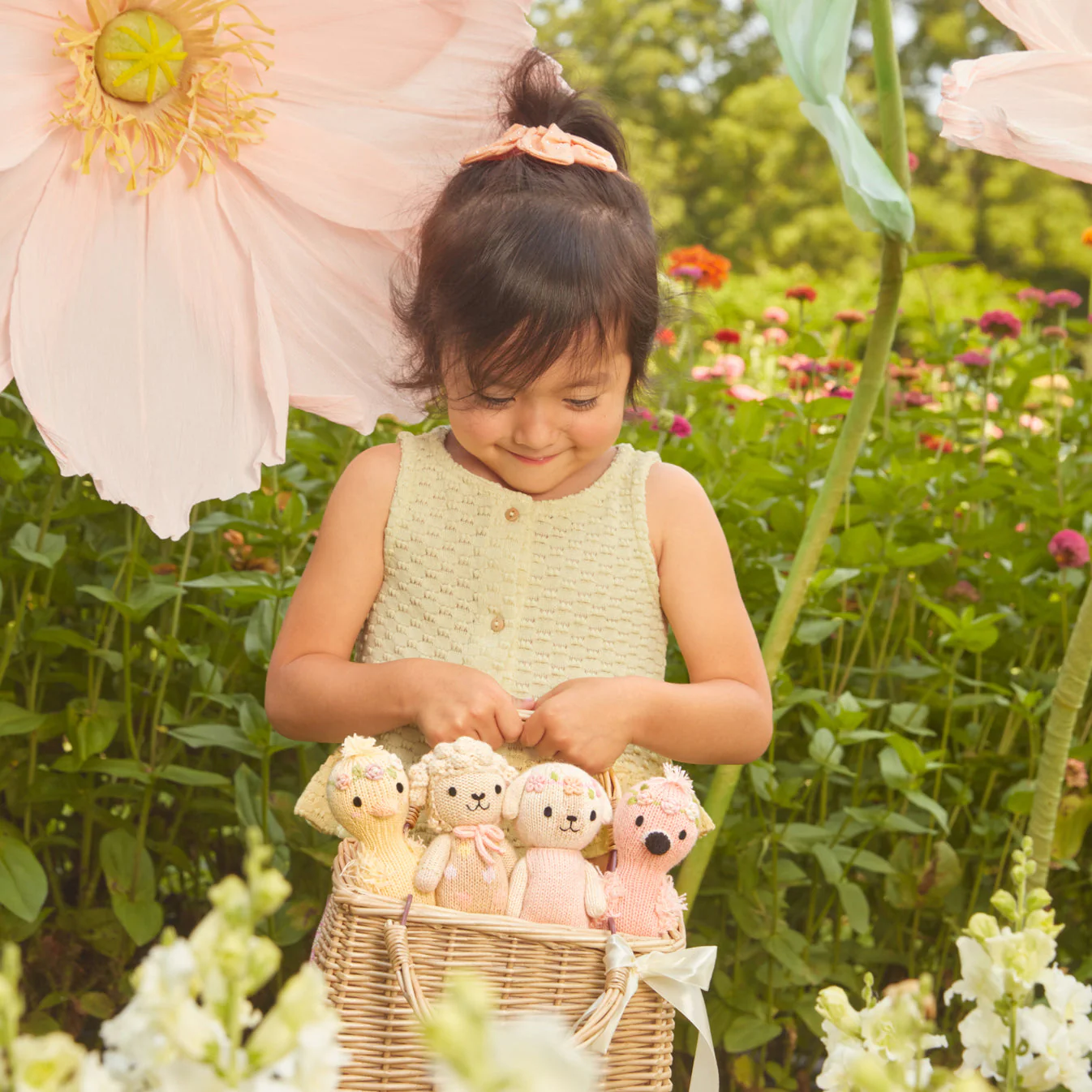 Tiny Lucy the Lamb (Pastel) by Cuddle + Kind - Image 8