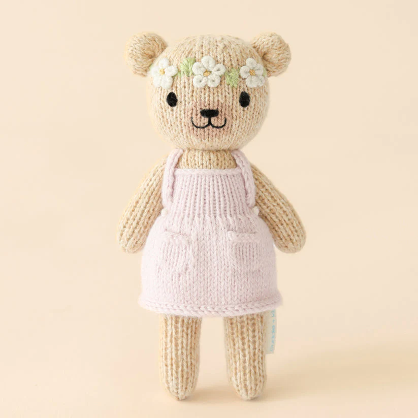 Tiny Olivia the Honey Bear by Cuddle + Kind - Image 7